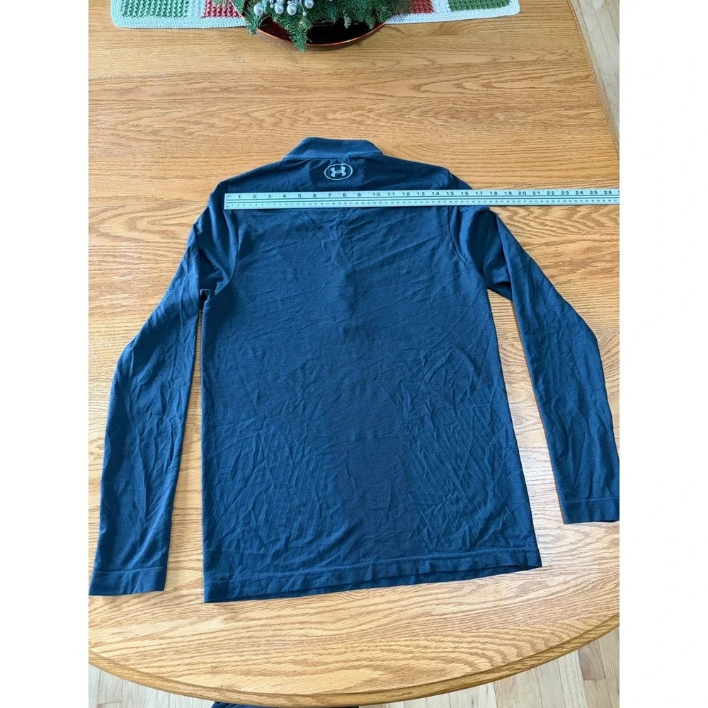 Under Armour HeatGear Quarter Zip Long Sleeve Athletic Shirt‎ Men's SM